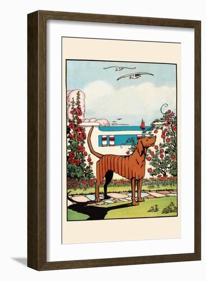 Gingerbread Dog-Eugene Field-Framed Art Print