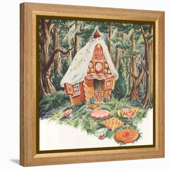 Gingerbread House, 1948-null-Framed Premier Image Canvas