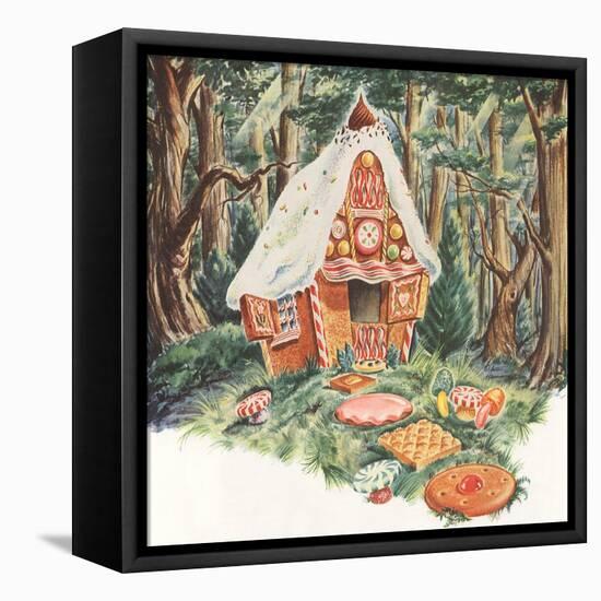 Gingerbread House, 1948-null-Framed Premier Image Canvas