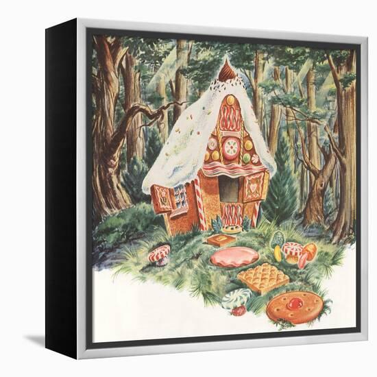 Gingerbread House, 1948-null-Framed Premier Image Canvas