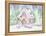 Gingerbread House Pastel-Kathleen Parr McKenna-Framed Stretched Canvas