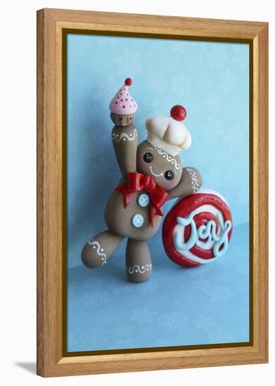 Gingerbread Man 2013-null-Framed Premier Image Canvas