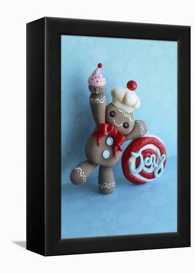 Gingerbread Man 2013-null-Framed Premier Image Canvas