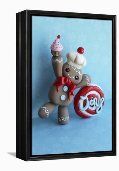 Gingerbread Man 2013-null-Framed Premier Image Canvas