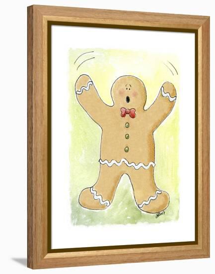 Gingerbread Man-Jennifer Zsolt-Framed Premier Image Canvas