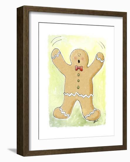 Gingerbread Man-Jennifer Zsolt-Framed Giclee Print