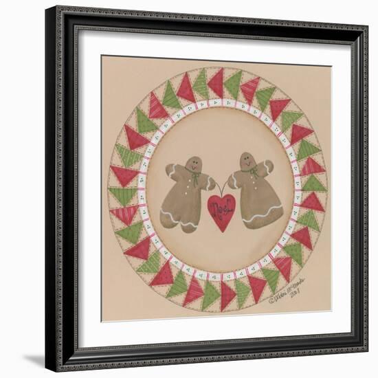 Gingerbread Pair-Debbie McMaster-Framed Giclee Print