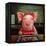 Gingerbread Pigs-Lucia Heffernan-Framed Stretched Canvas