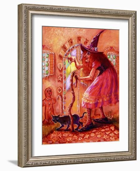 Gingerbread Witch-Judy Mastrangelo-Framed Giclee Print