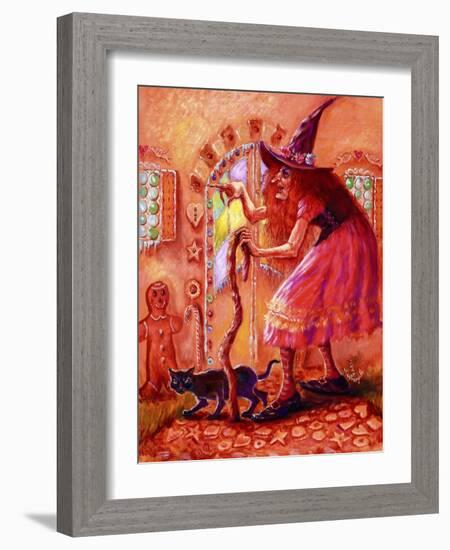 Gingerbread Witch-Judy Mastrangelo-Framed Giclee Print