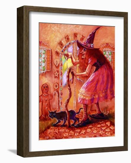 Gingerbread Witch-Judy Mastrangelo-Framed Giclee Print