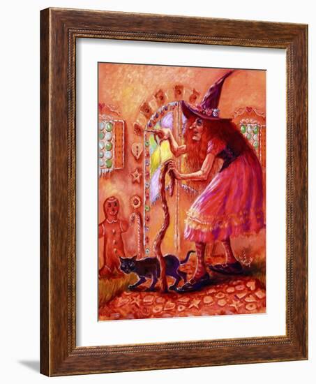 Gingerbread Witch-Judy Mastrangelo-Framed Giclee Print