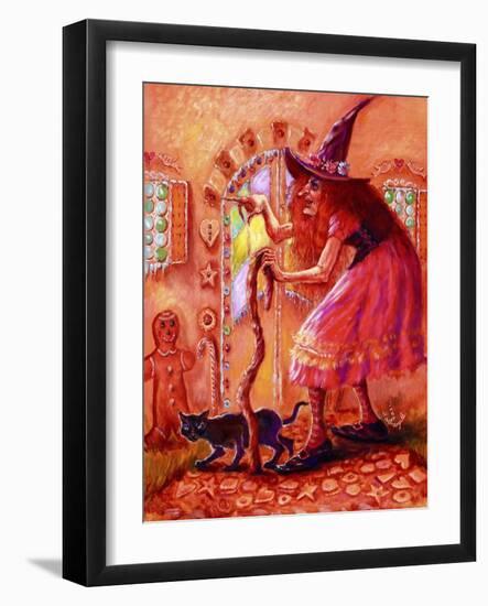 Gingerbread Witch-Judy Mastrangelo-Framed Giclee Print