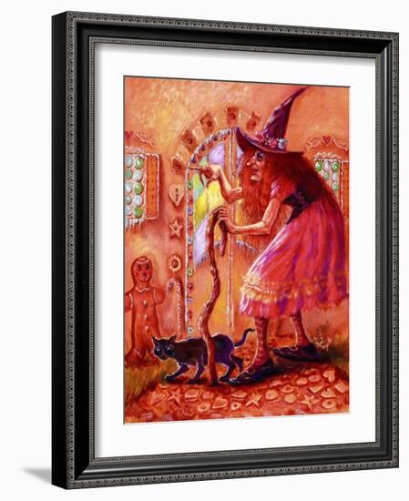 Gingerbread Witch-Judy Mastrangelo-Framed Giclee Print