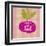 Gingham Beet-Lola Bryant-Framed Art Print