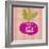 Gingham Beet-Lola Bryant-Framed Art Print