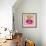 Gingham Beet-Lola Bryant-Framed Art Print displayed on a wall