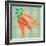 Gingham Carrot-Lola Bryant-Framed Art Print