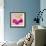 Gingham Cherry-Lola Bryant-Framed Art Print displayed on a wall