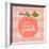 Gingham Peach-Lola Bryant-Framed Premium Giclee Print