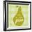 Gingham Pear-Lola Bryant-Framed Premium Giclee Print