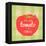 Gingham Tomato-Lola Bryant-Framed Stretched Canvas