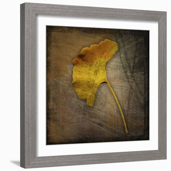 Gingko 1-John W Golden-Framed Giclee Print