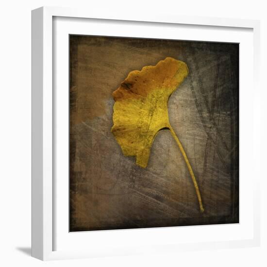 Gingko 1-John W Golden-Framed Giclee Print