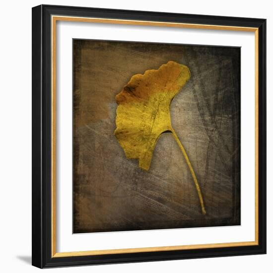 Gingko 1-John W Golden-Framed Giclee Print