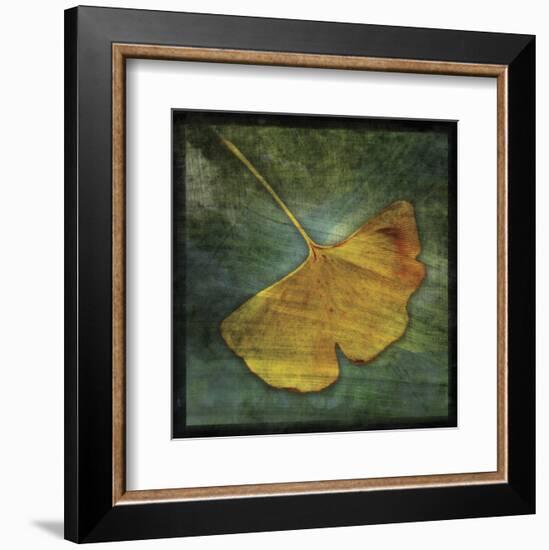 Gingko 3-John W^ Golden-Framed Art Print