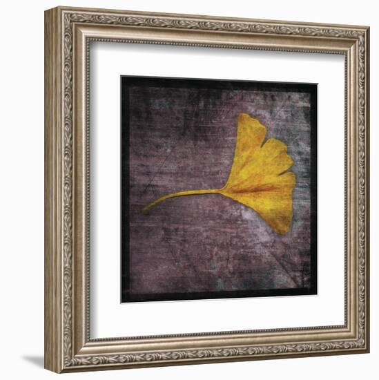 Gingko 4-John W^ Golden-Framed Art Print