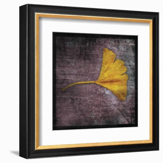 Gingko 4-John W^ Golden-Framed Art Print