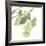 Gingko Leaves I on White-Chris Paschke-Framed Giclee Print