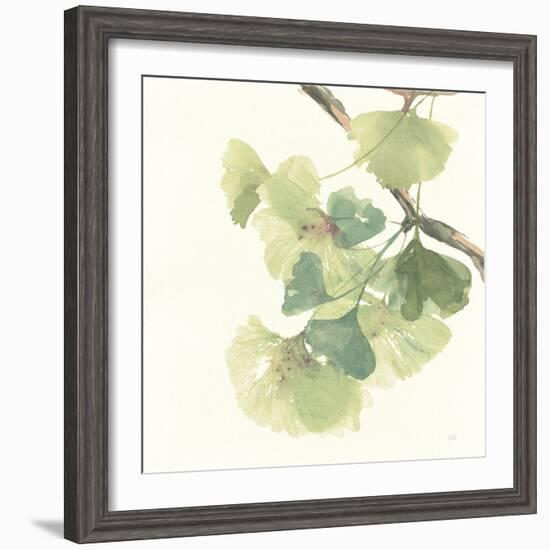 Gingko Leaves II Light-Chris Paschke-Framed Premium Giclee Print