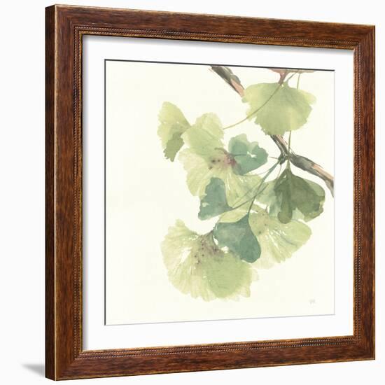 Gingko Leaves II Light-Chris Paschke-Framed Premium Giclee Print