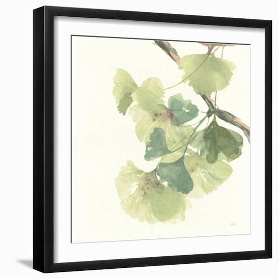 Gingko Leaves II Light-Chris Paschke-Framed Premium Giclee Print