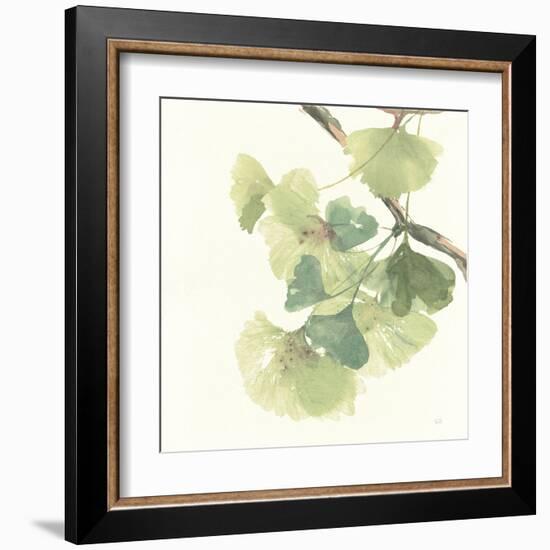 Gingko Leaves II Light-Chris Paschke-Framed Art Print