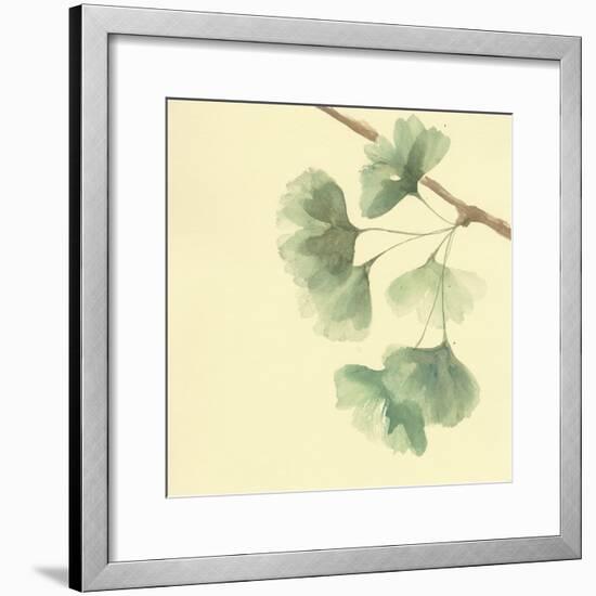 Gingko Leaves III-Chris Paschke-Framed Art Print