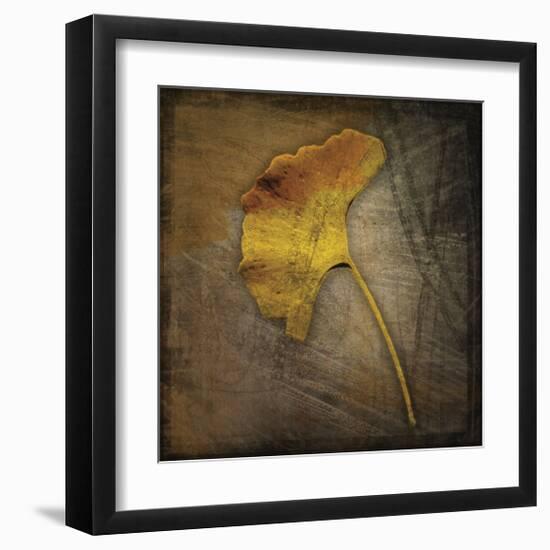 Gingko-John W^ Golden-Framed Giclee Print