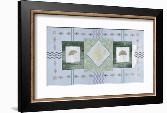 Gingkoes-P^G^ Gravele-Framed Art Print