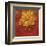 Gingkos #2-John W^ Golden-Framed Art Print