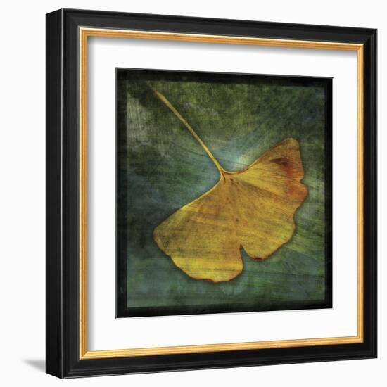 Ginkgo III-John Golden-Framed Art Print