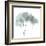 Ginkgo in Pale Blue-Albert Koetsier-Framed Art Print