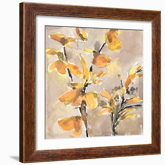 Ginkgo Leaf Moment I-Samuel Dixon-Framed Art Print