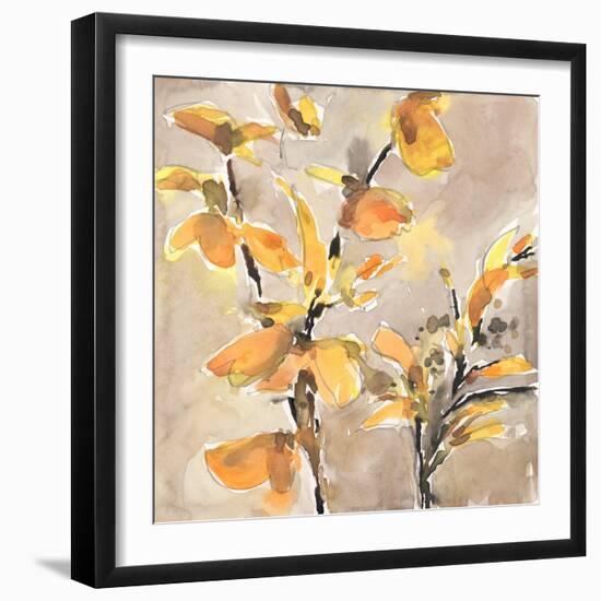 Ginkgo Leaf Moment I-Samuel Dixon-Framed Art Print