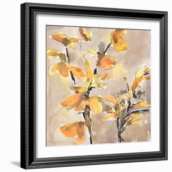 Ginkgo Leaf Moment I-Samuel Dixon-Framed Art Print