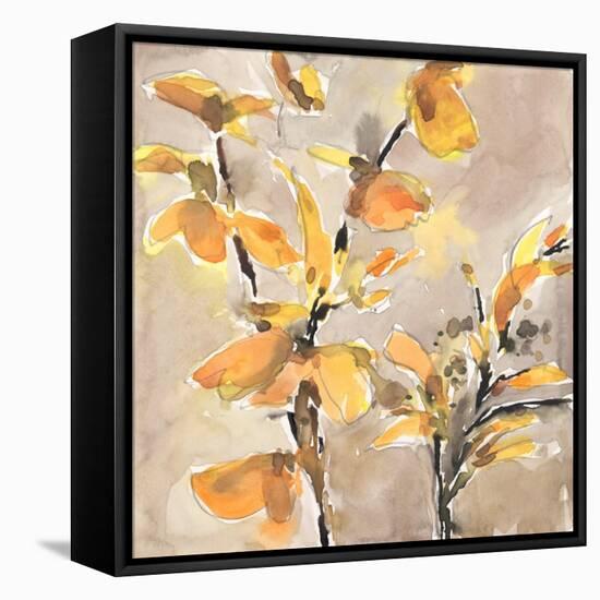 Ginkgo Leaf Moment I-Samuel Dixon-Framed Stretched Canvas