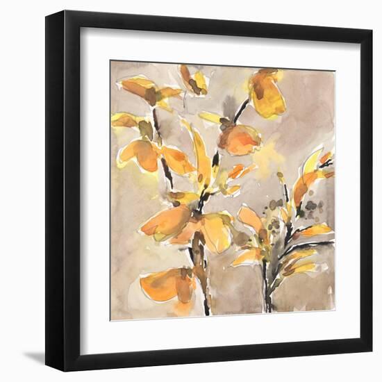 Ginkgo Leaf Moment I-Samuel Dixon-Framed Art Print