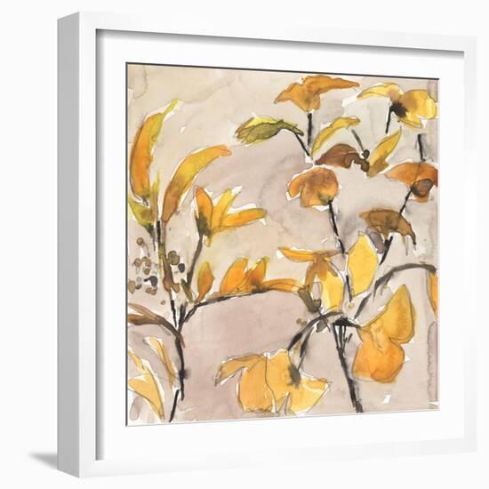 Ginkgo Leaf Moment II-Samuel Dixon-Framed Art Print