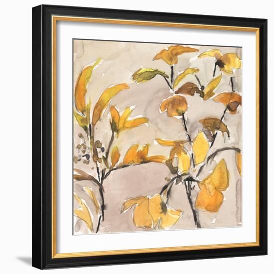 Ginkgo Leaf Moment II-Samuel Dixon-Framed Art Print